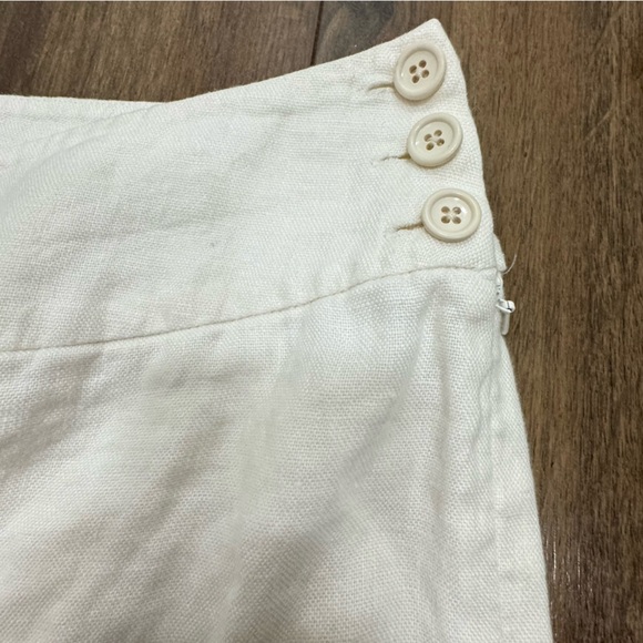 Ralph Lauren 💯 %Linen wide straight leg Pants size 18 with inseam 25. Vacation - Picture 6 of 14